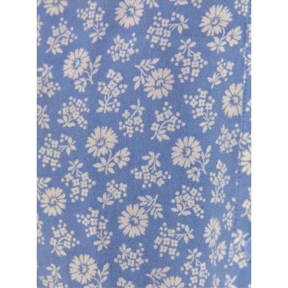 💕REFORMATION💕 Virgil Dress ~ Remi Blue Floral Print 0 NWOT - Picture 6 of 13